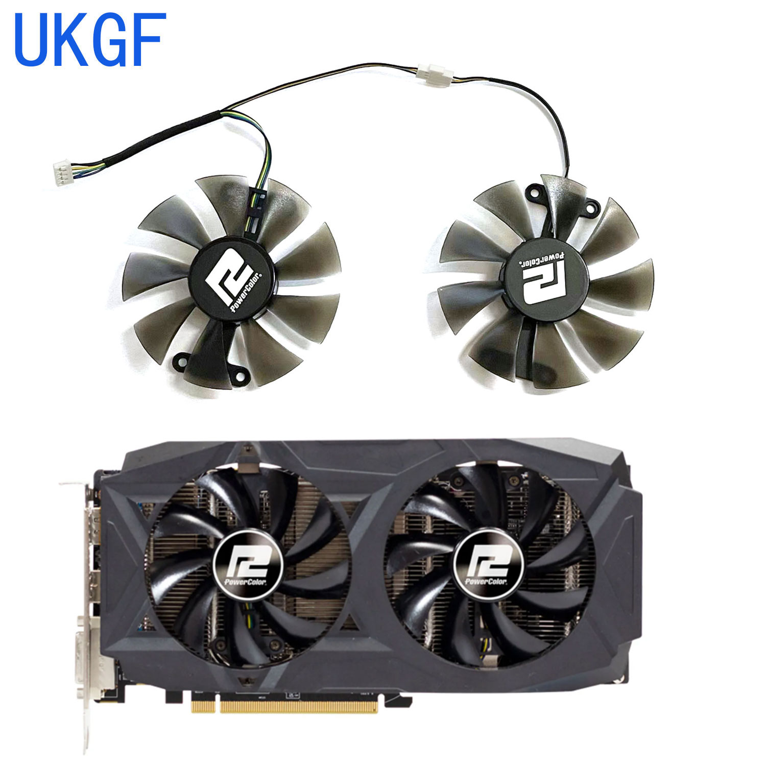Novo Ventilador de Substituiçã - Rx 580 8Gb 2048Sp Gpu avaliação e preço
