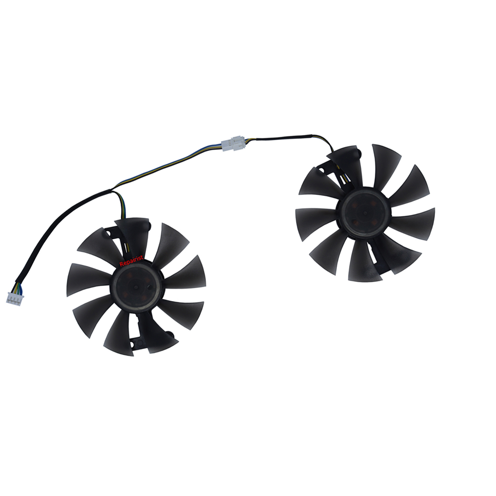 Ventilador de placa gráfica, r - Rx 580 8Gb 2048Sp Gpu avaliação e preço