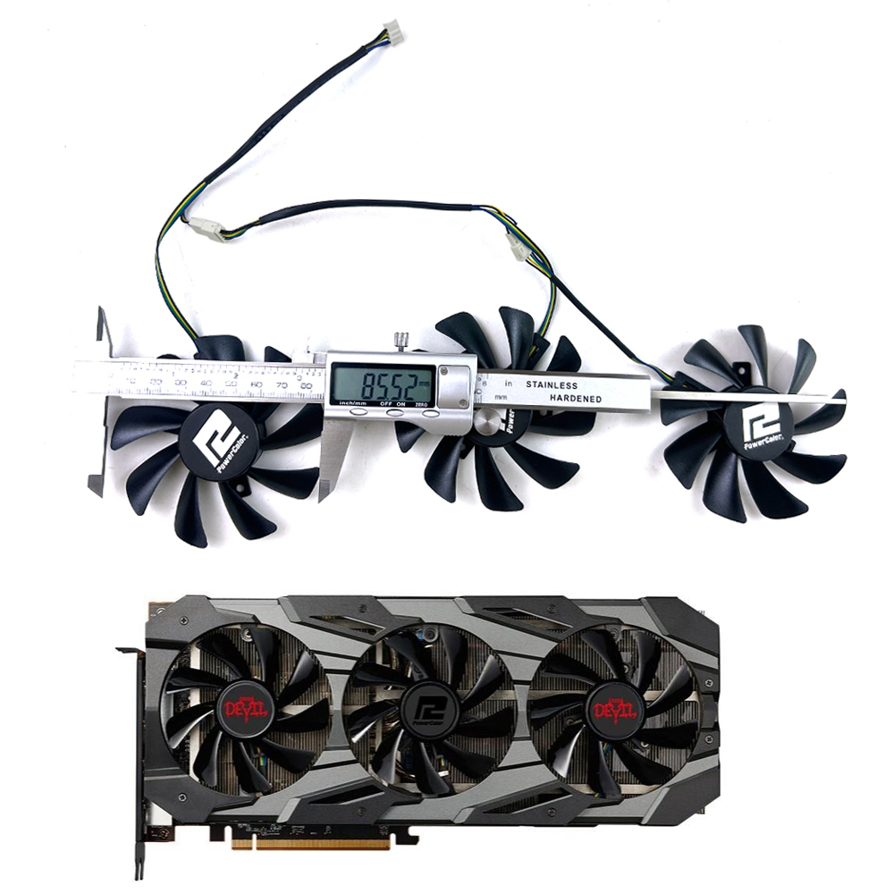 Novo ventilador de refrigeraçã - Rx 5700 Xt 8Gb Video Card avaliação e preço